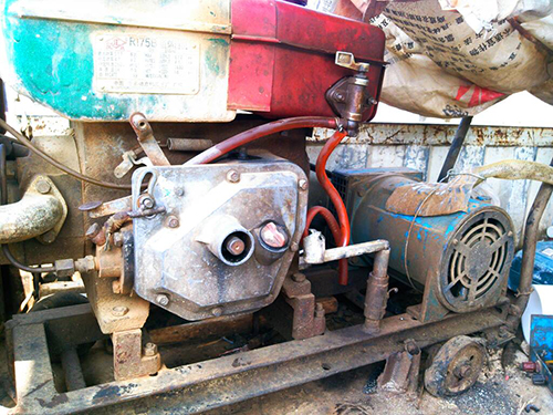 洪江单杠柴油机发电机出租